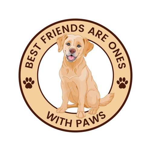 Design an amazing sticker for passionate dog owners and dog lovers Design by Xnine