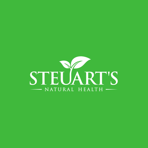 "Steuart's Natural Health" New Logo Design by Salman♥