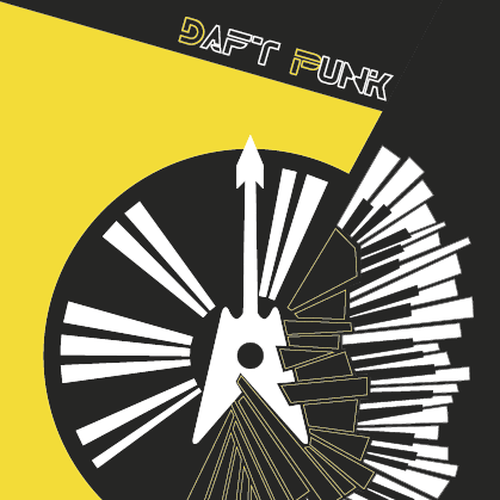 99designs community contest: create a Daft Punk concert poster Diseño de Carlota GT