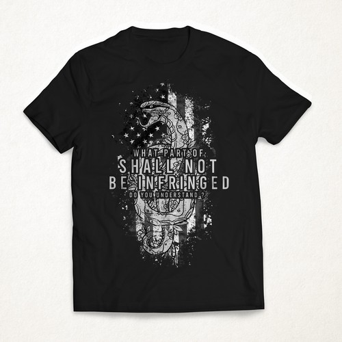 *GUARANTEED WINNER* 2nd Amendment Shirt - Patriotic Design by Ahsannn