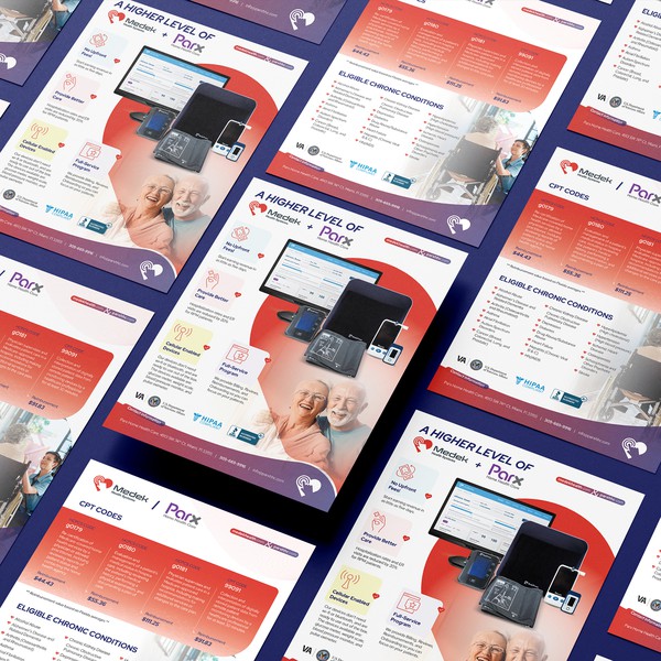 Design by YaseenArt titled "Flyer for Medek"