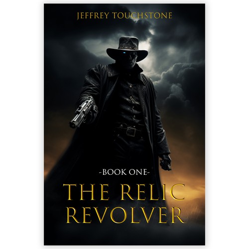 Cover and Spine Design for Fantasy Adventure Novel The Relic Revolver Design by SamArt❄️