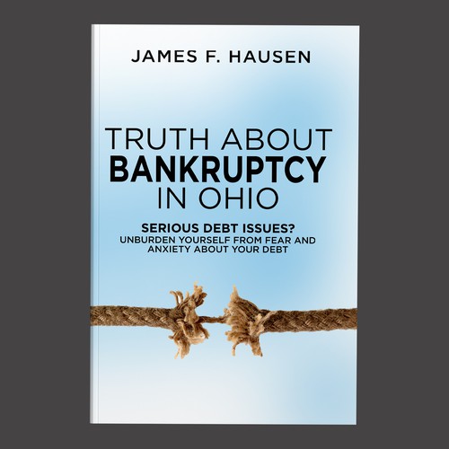 Bankruptcy Attorney writing a book explaining Bankruptcy to people in Ohio Design by ThoughtGraphic