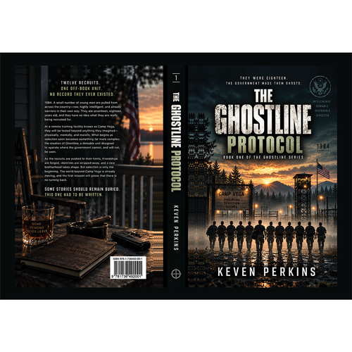 "The Ghostline Protocol" winning Web page design