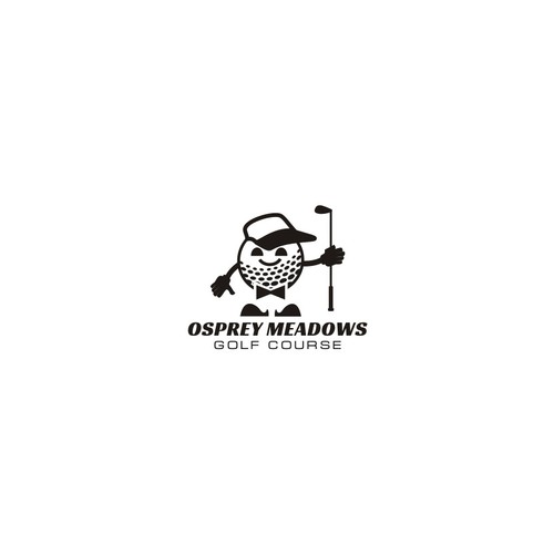 Golf Course Logo - Osprey Meadows Golf Course at Tamarack Design by Nedva99