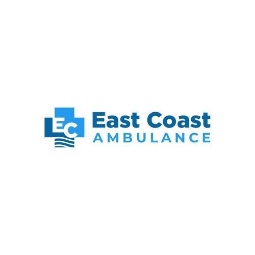 East Coast Ambulance Logo Design réalisé par Ladal_LE™