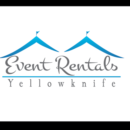 New event and party rental company needs a fun, modern and professional logo. Design by Acidpoptart