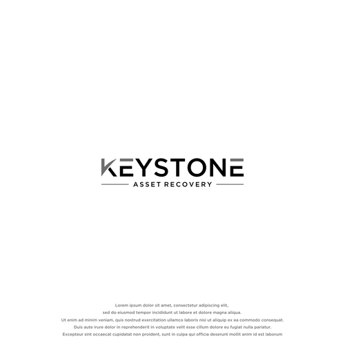 Keystone asset Recovery this is a high level auto repossession company Design by kentring Manik