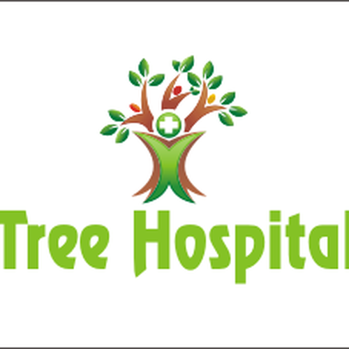 Tree Hospital Logo Design por sam-mier
