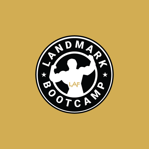 Design by Norman Designs titled "Concept logo design for Landmark Bootcamp"