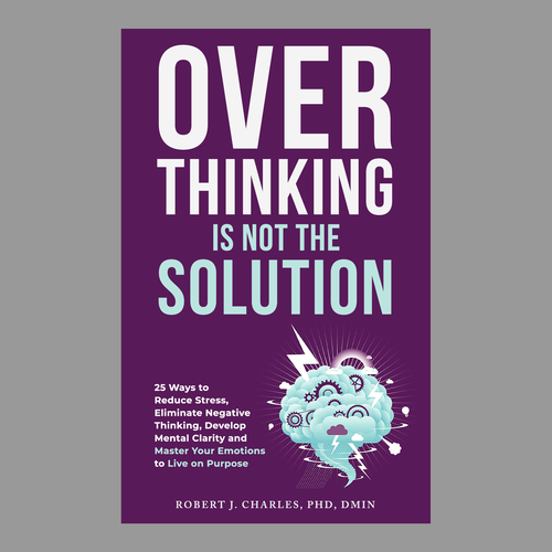 Text Based book cover with Big letters making the title pop-up and a relevant VECTOR image or Illutr Design by Hisna