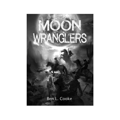 Designs | Moon Wranglers | Book cover contest