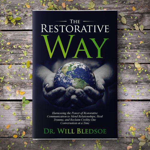 Design a book cover for a book about restorative communication Design by Sam Arts✮⋆˙