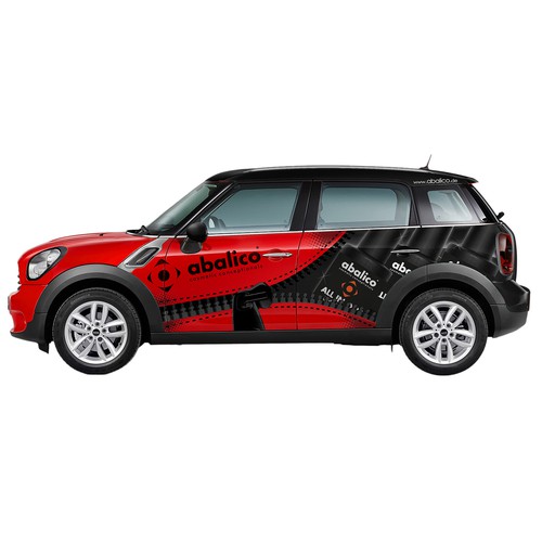 Be creative for our cosmetic company car! Design by Konstantin Graphics