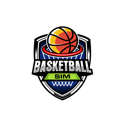 Basketball Simulator Logo Design Design by Mindtrick72