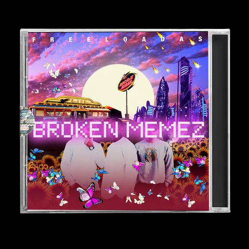 Dara KanさんのThe Decay of America Except it's Hilarious and Aesthetic. (Broken Memes Album Cover)デザイン