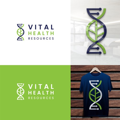 Vital Health Resources Logo Design by smitadesign