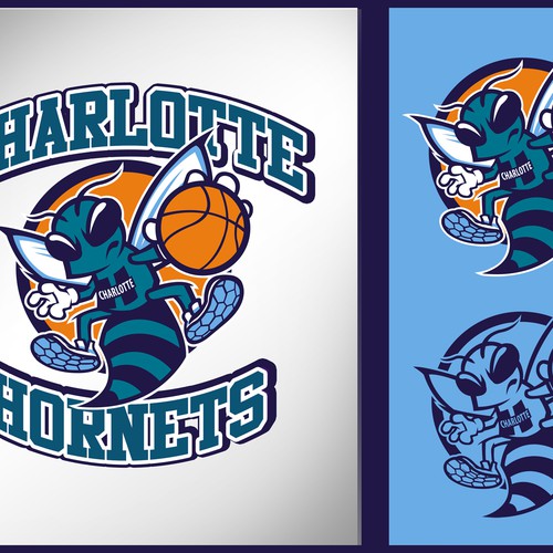Community Contest: Create a logo for the revamped Charlotte Hornets! Design by Joms Austria