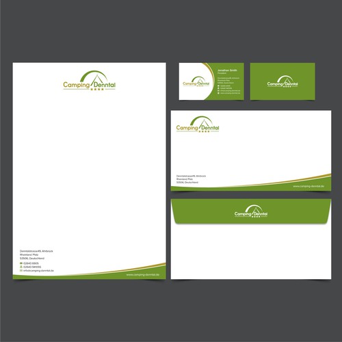 Proposta di design per un contest della categoria Carta intestata realizzata da Fachri Iffat