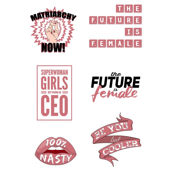 Design by katsterkat titled "The Future is Female"