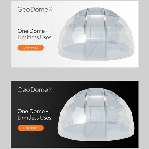 GeoDomeX - Tech Style Innovative Product -  Ad Campaign Design For The Launch Required Design by vkbdesign