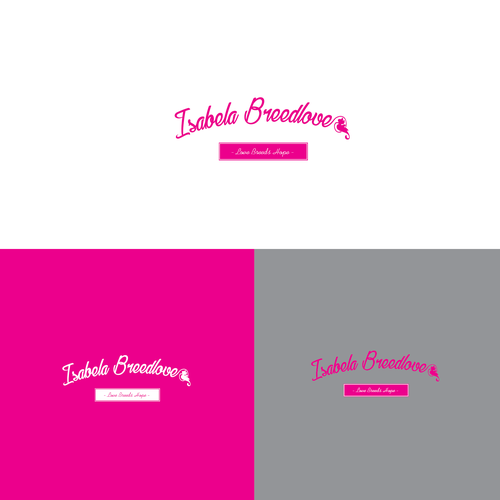 Create a powerful logo for Isabella Breedlove a new artist in the Country Music and she's Latina! Design by Bang Ekky