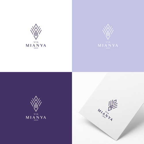 Logo + Brand Guide for Luxury Skincare Brand Launch Design by A B I G A I L™