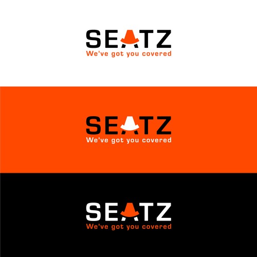 strong logo for repair and installation of commercial seating Design by Megades!gn