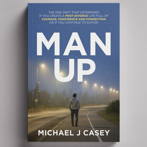 I need a cover designed for my new book Man-Up Design by Sam ✮⋆˙