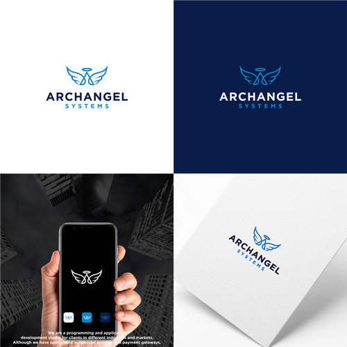 Archangel Systems Software Logo Quest Design by valub