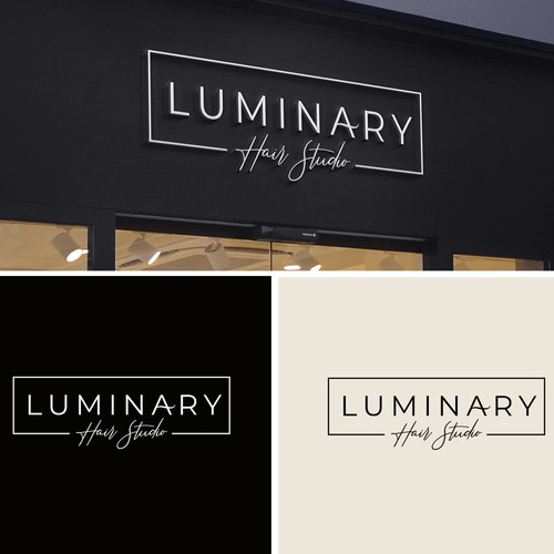 Classy logo for upscale salon rebrand Design by KMOYTO