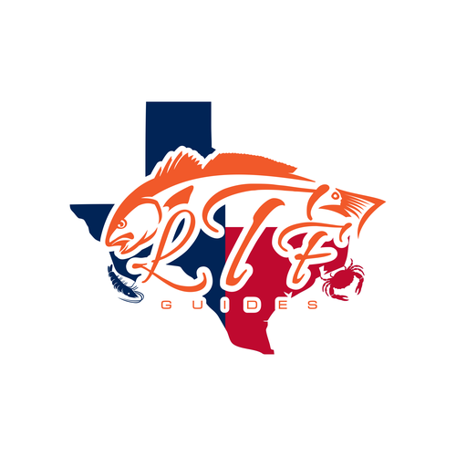 "Sticker Concept for Fly Fishing Charter Service in Texas" winning 