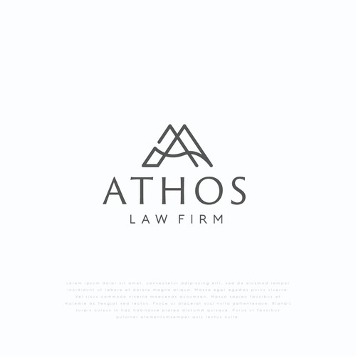Design  modern and sleek logo for litigation law firm Design by Michael San Diego CA