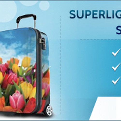 Create the next banner ad for Love luggage デザイン by Ravindra Kathe