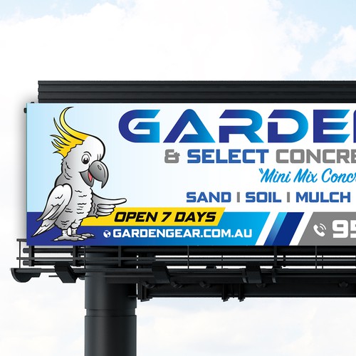 Garden Gear and Select Concrete and Exposed need a new modern billboard! Design von GrApHiC cReAtIoN™