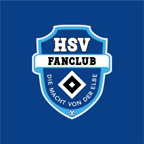 Gestalte ein Logo für den HSV Fanclub "Die Macht von der Elbe" Design by Adides