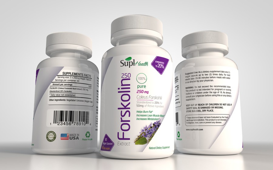 Health Supplement Packaging Design Required for New Online ...
