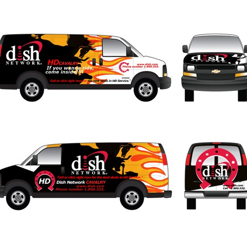 V&S 002 ~ REDESIGN THE DISH NETWORK INSTALLATION FLEET Design by ArtDsg
