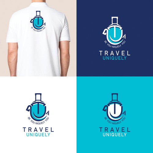 Travel uniquely Logo Design by balsin