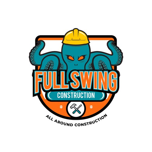 ***An Actual Challenge*** for you Designers | Kick A$$ Construction Company Logo Design by designat1892