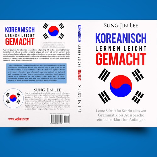 Learning Korean Book Cover Design by NoBoundaries