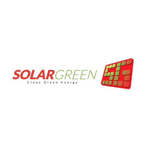 Logo for solar retailer, SolarGreen Design by Rian Oktanto