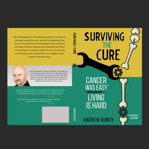 Post-cancer memoir needs eye-catching cover Design von freshvision