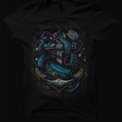 Nautical Tee Shirt Concept Design by SCYPH.Studio