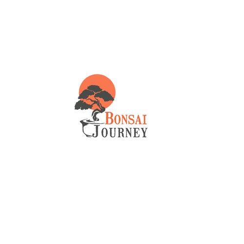 Logo design for a blog on bonsai Design by Anastasia Kristina