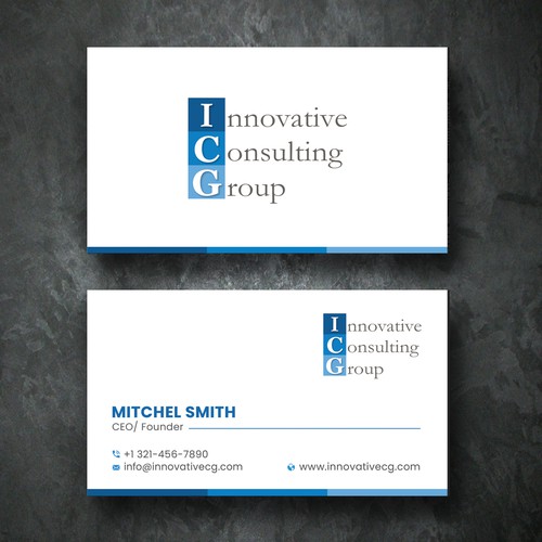 Design di ICG Business Cards di Create_Point