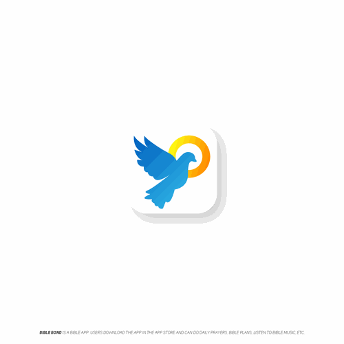 Icon/Logo for App Store and Play Store -- Bible App Design by weaveworks