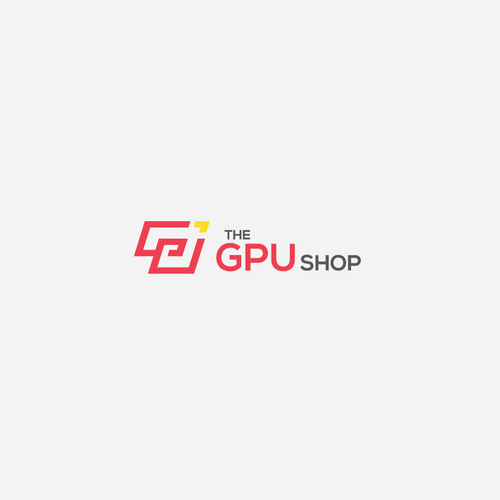 Create a futuristic logo for "The GPU Shop" Design by Hamza Houkad