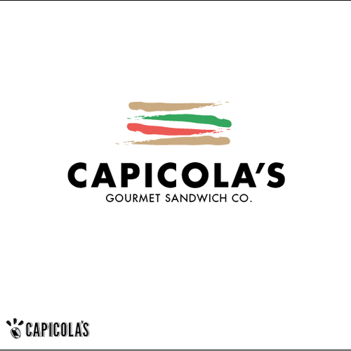 Capicola's Gourmet Sandwich CO. needs a national brand logo Logo