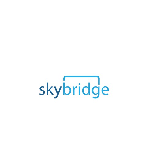 Create an eye catching, unusual and memorable logo for SkyBridge. Design by diamonddew